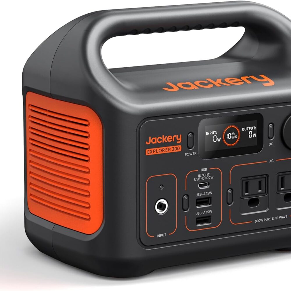 Jackery Explorer 300 Portable Power Station,292Wh